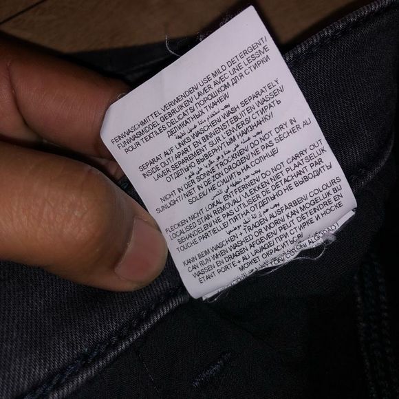 BRAX Jeans, STYLE MARY - Slim fit Straight Leg Charcoal Jeans Size 8S, MSRP $135 - Picture 6 of 9